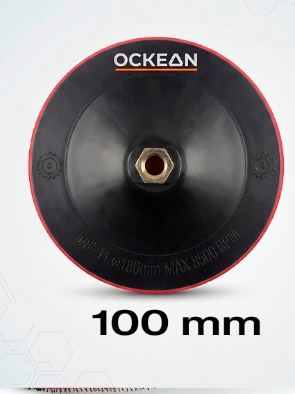 Ockean Professional Silliqlash Diski uchun Tayanch (Podlojka) 100mm – Mustahkam va Ishonchli   15231