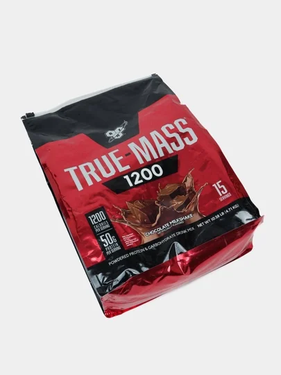 BSN True-Mass 1200 Chocolate Milkshake (Shokoladli kokteyl ta'mli) – Yuqori kaloriyali massaviy geyner!  18702