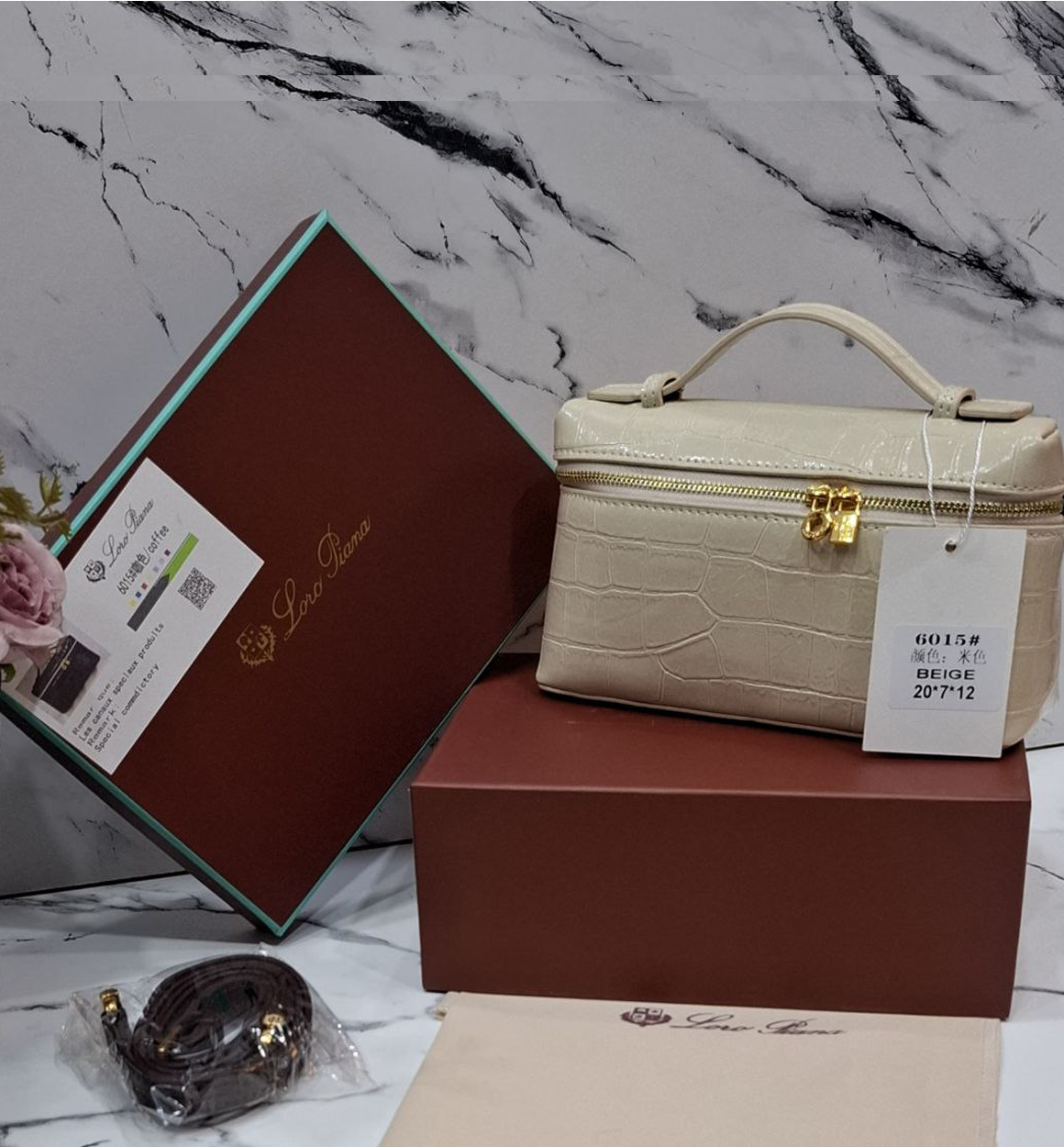 LORO PIANA ayollar sumkasi b2b2q703d