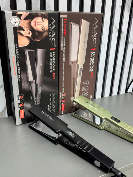 MAC STYLER MC-5518 — Professional Soch Tekislovchi Dazmol AL