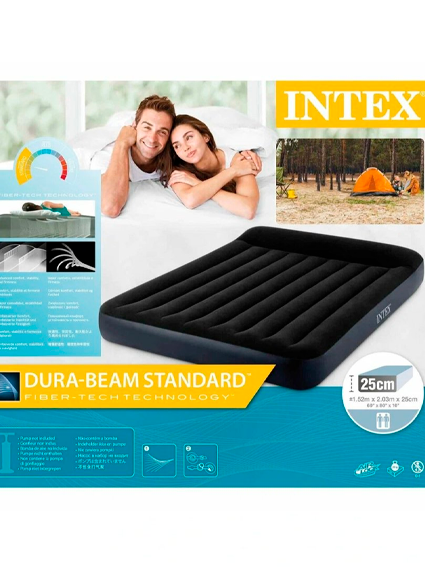 Intex Pillow Rest Raised Bed 64124 ichki nasosli puflama krovat