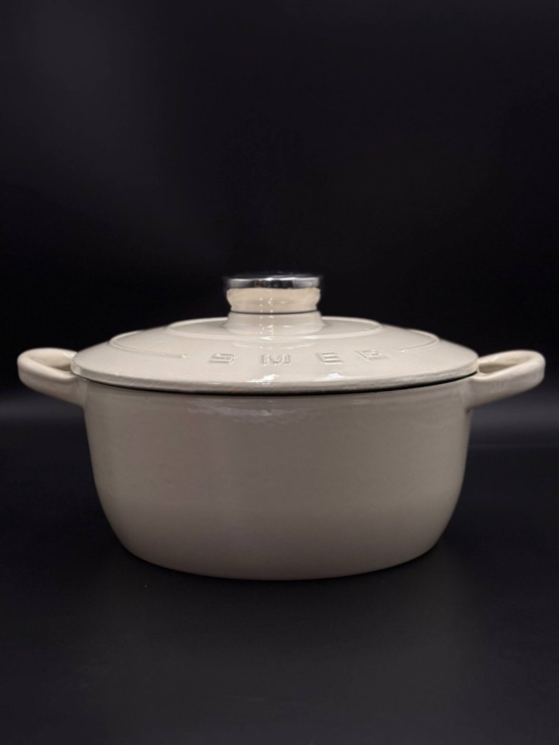 SMEG chugun qozon 4.2 litr — original Italiya kastryulkasi  dm