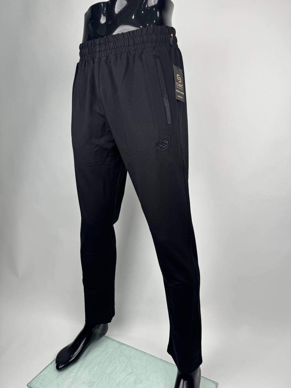 Erkaklar uchun Bahorgi Sport Shim "CUBIC" – Klassik Qora Rang (Razmer 48–58)  18491  b.8q.158d