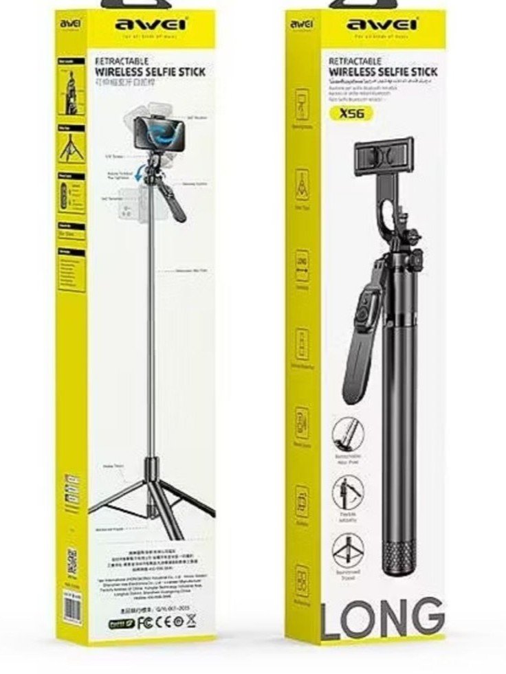 Awei X56 Retractable Wireless Selfie Stick  17683 sp