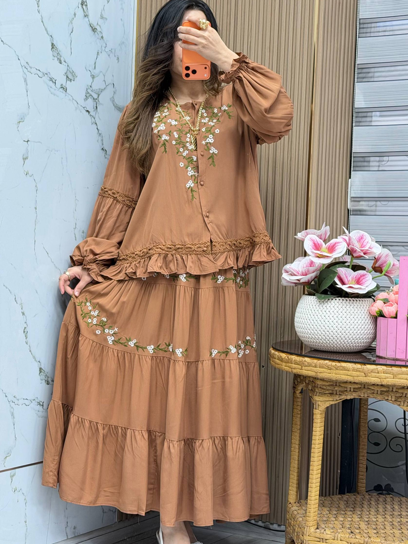 AYOLLAR UCHUN KO‘YLAK (IKKI QAVATLI UZUN MODEL) B8Q163D
