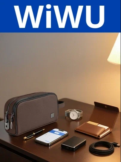 WiWU Phantom Pro - barmoq izi organayzeri va zamonaviy dizaynli barsetka