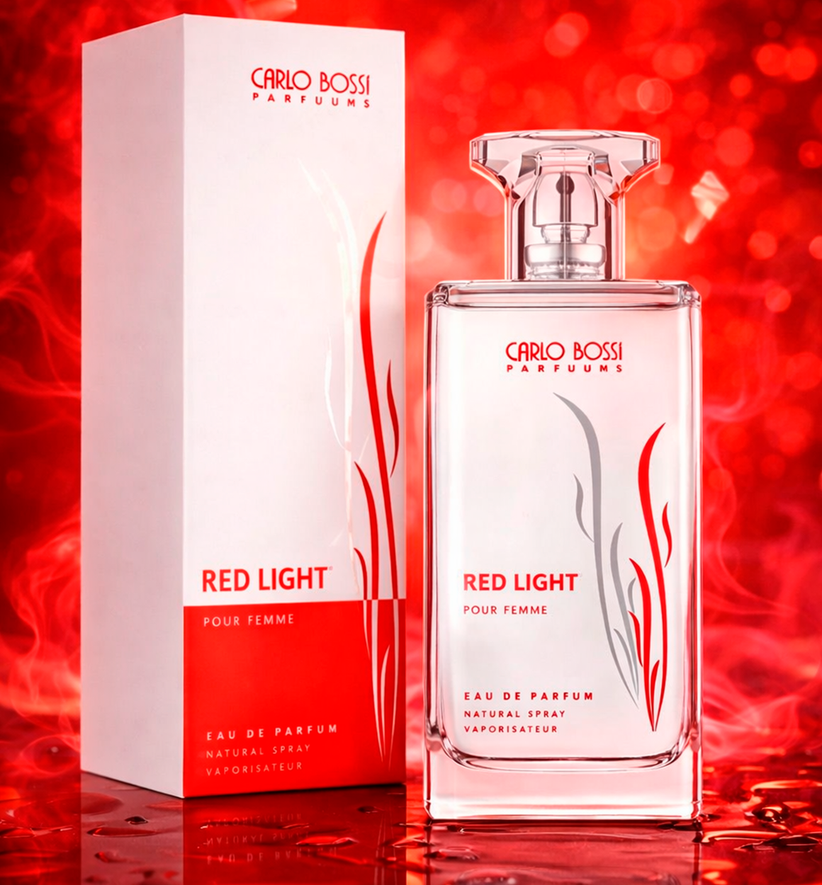 Carlo Bossi Red Light ayollar atiri – 100 ml jm