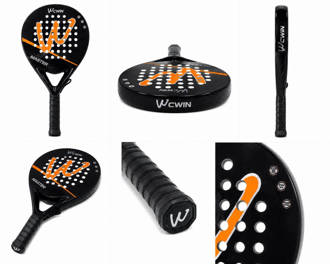 CWIN Master Padel Tennis Raketkasi (G'ilof bilan) 18925 ac.p.b90d