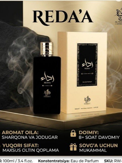 Reda'a Al Wataniah Eternal EDP 100 ml – Erkaklar va ayollar uchun atir