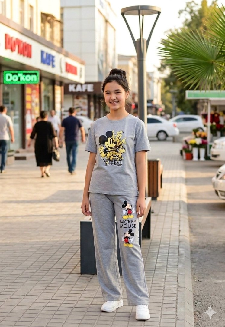 16 yoshli qizlar uchun zamonaviy sport kostyum  16310