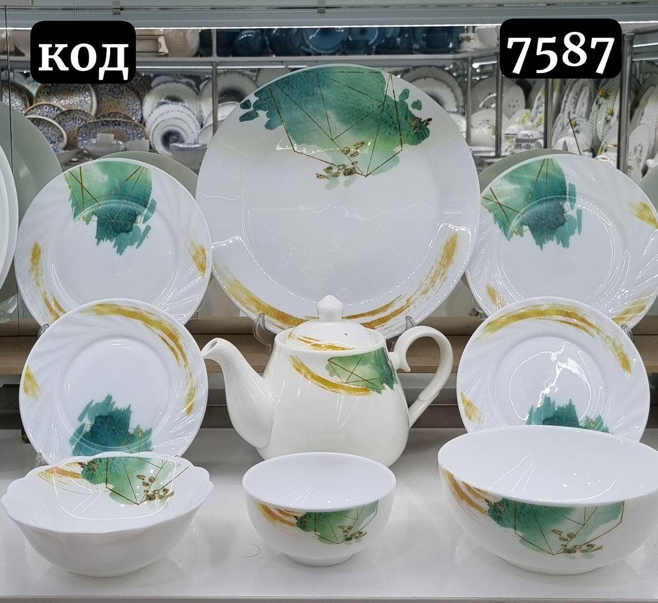 TORIX (R) 6 kishilik chinni idishlar to‘plami – 32 PCS ac5q267d
