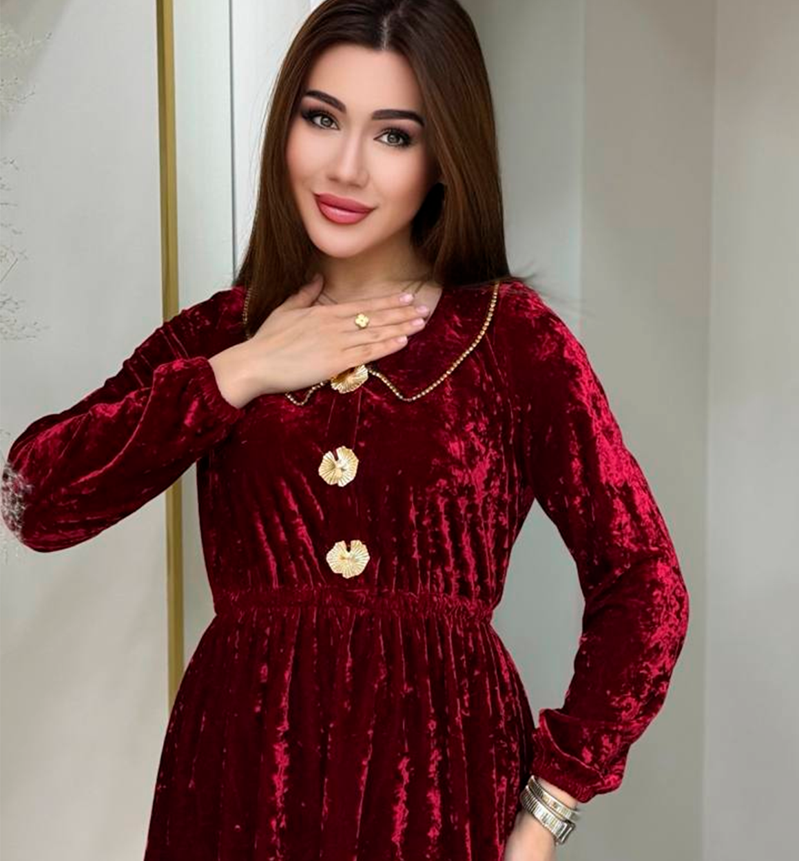 Ayollar uchun ikkitalik kiyim to‘plami (Ko‘ylak va Lo‘zim) b10q3b598d