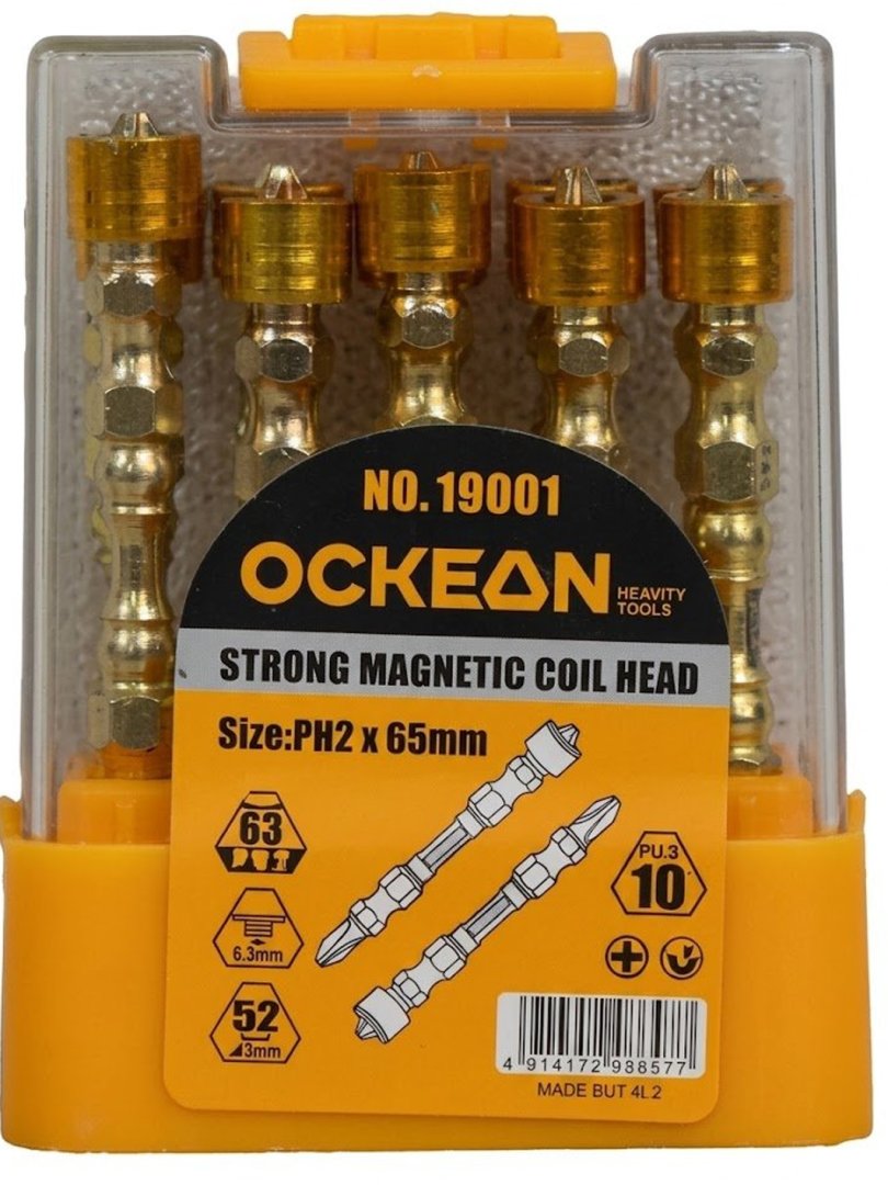 OCKEAN Professional Magnitli Burama Mixlar To‘plami (PH2 x 65 mm)  16050