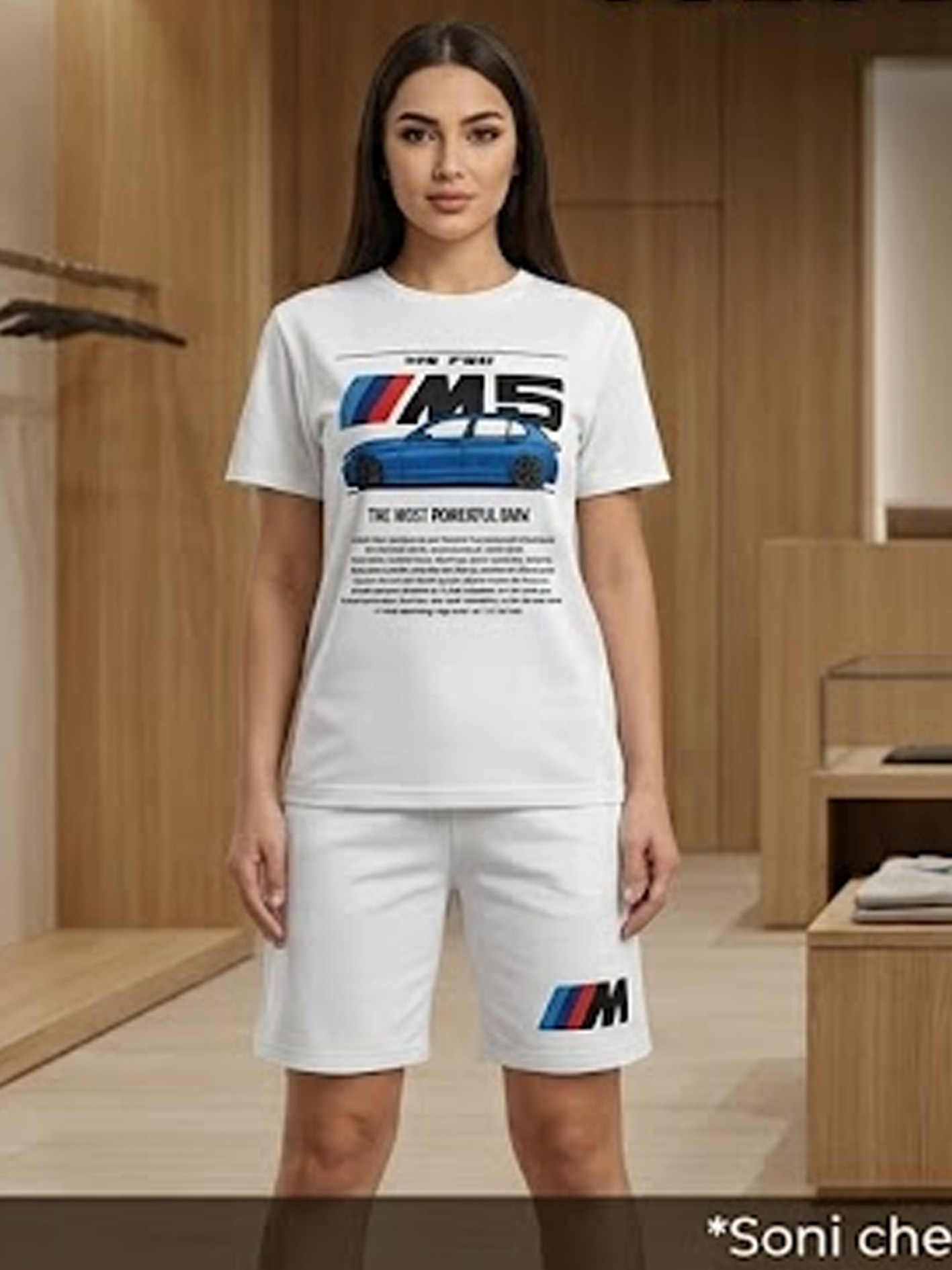 AYOLLAR UCHUN YOZGI SPORT KOSTYUM (SHORT + FUTBOLKA) b5q95d