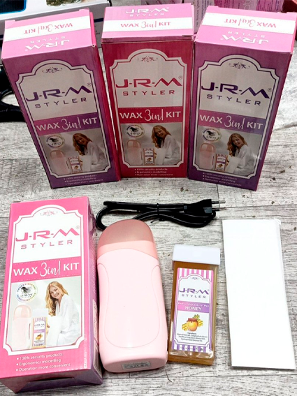 J-R-M Styler Wax 3in1 Kit depilyatsiya to'plami B1Q2B703/7D