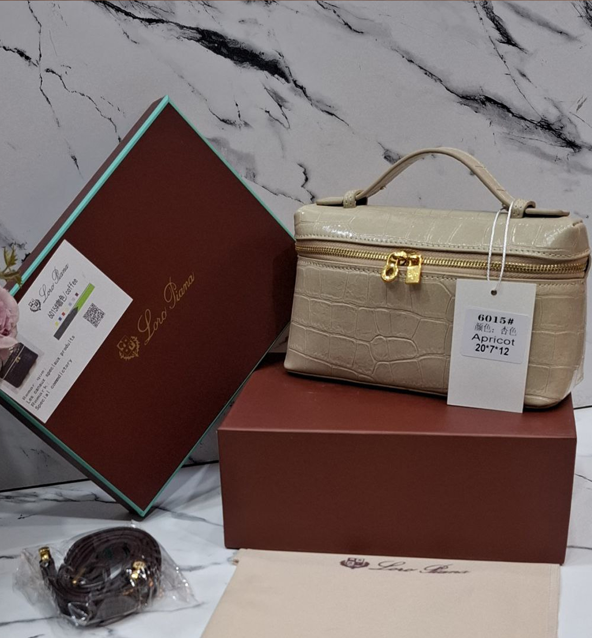 LORO PIANA ayollar sumkasi b2b2q703d