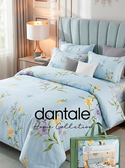 "Dantela" Sleep Collective yotoq jihozlari to'plami — Nozik gulli dizayn, premium sifat    a3b5aq13d  15890