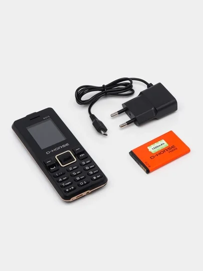 D-HORSE K313 — kundalik foydalanish uchun mo‘ljallangan ishonchli va qulay tugmali mobil telefon  16295