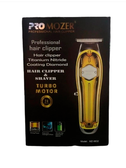 Pro Mozer MZ-9832 professional trimmer va soch olish mashinkasi al