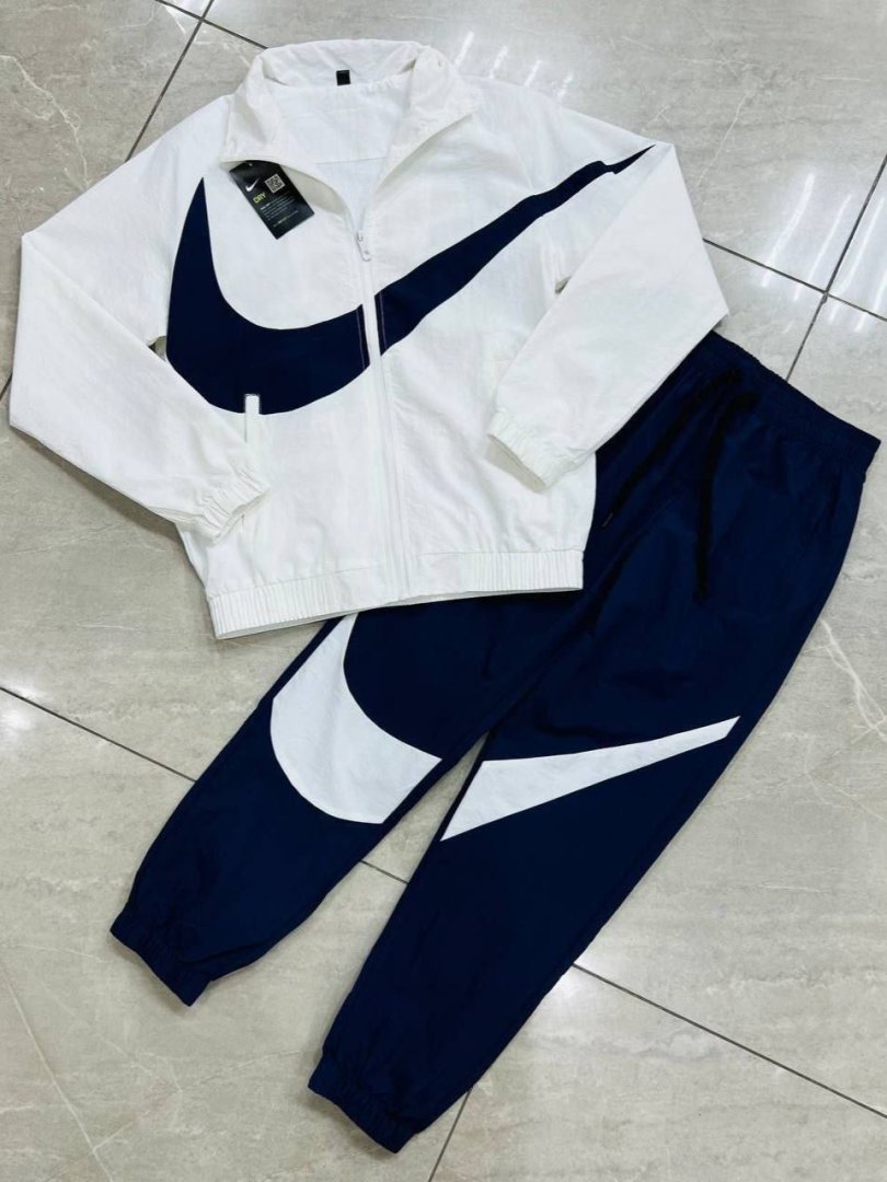 Erkaklar sport kostyumi — Nike Big Swoosh ulkan logotipli (Premium Dvoyka)  18412   b.0q.2b.703d