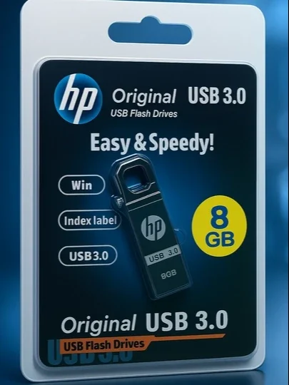 USB Fleshka HP, yuqori tezlikdagi USB Flesh-karta 2 , 4, 8, 16, 32, 64, 128, 256 Gb