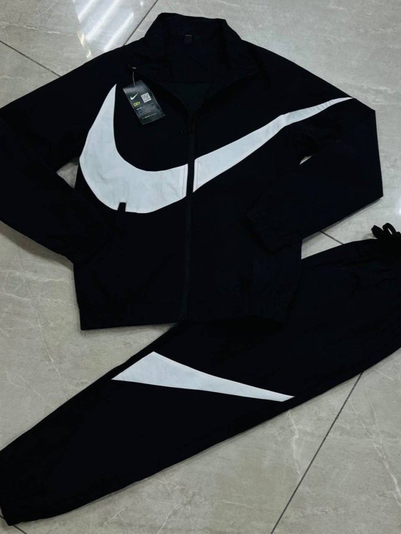 Nike Big Swoosh Plasovka Dvoyka — Erkaklar uchun plashovka sport kostyumi (Shamolga va yomg'irga chidamli)  19713  b.8q.158d