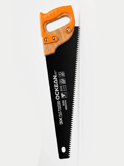 OCKEAN 450 mm Professional Qo'l Arrasi – Yuqori sifat va tezkor kesish kuchi!  14957