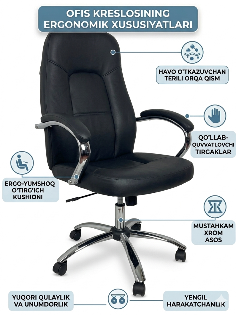 Ofis Kreslosi – 281 BLACK