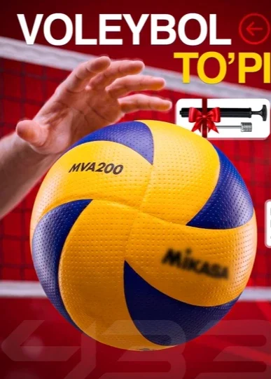 Voleybol to'pi V200 Nasos va Igna bilan