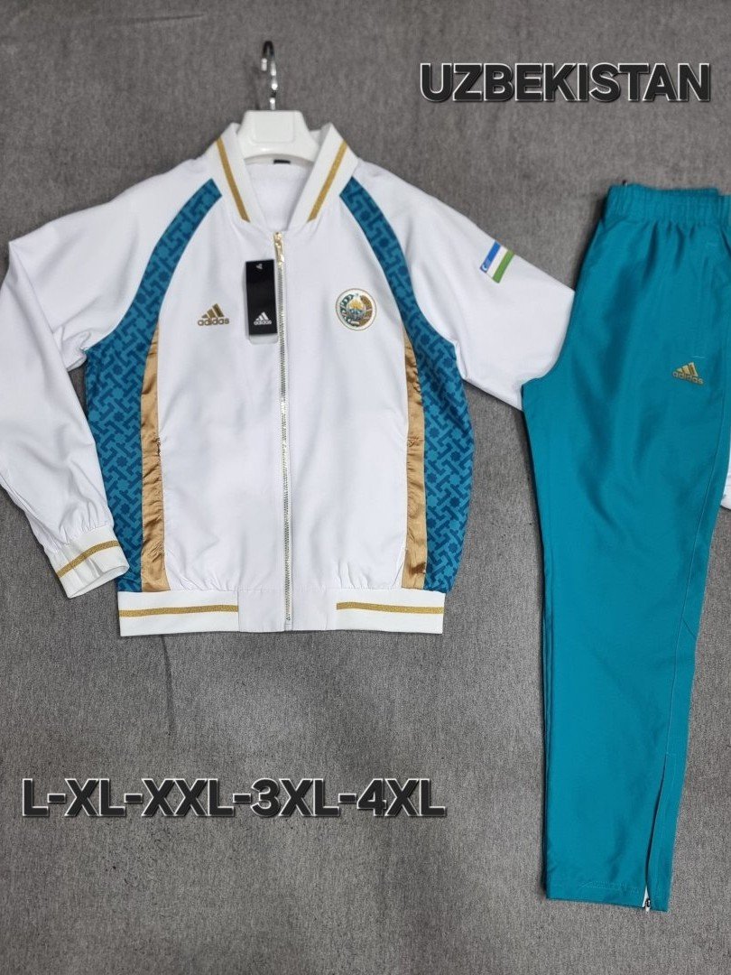"Uzbekistan" Milliy Ramzlari Tushirilgan Erkaklar Premium Sport Kostyumi  17906  yc.6q.290d