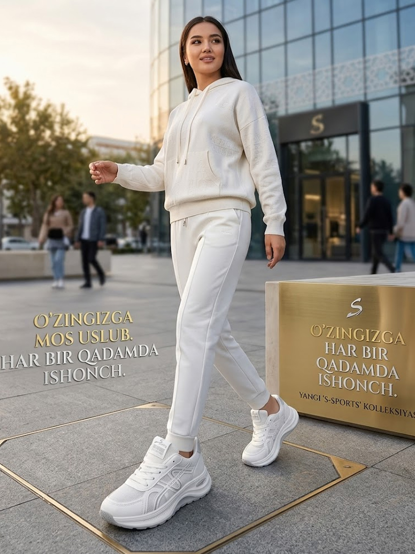 Ayollar uchun Sport Fashion yozgi krossovkalar b3q3b722d