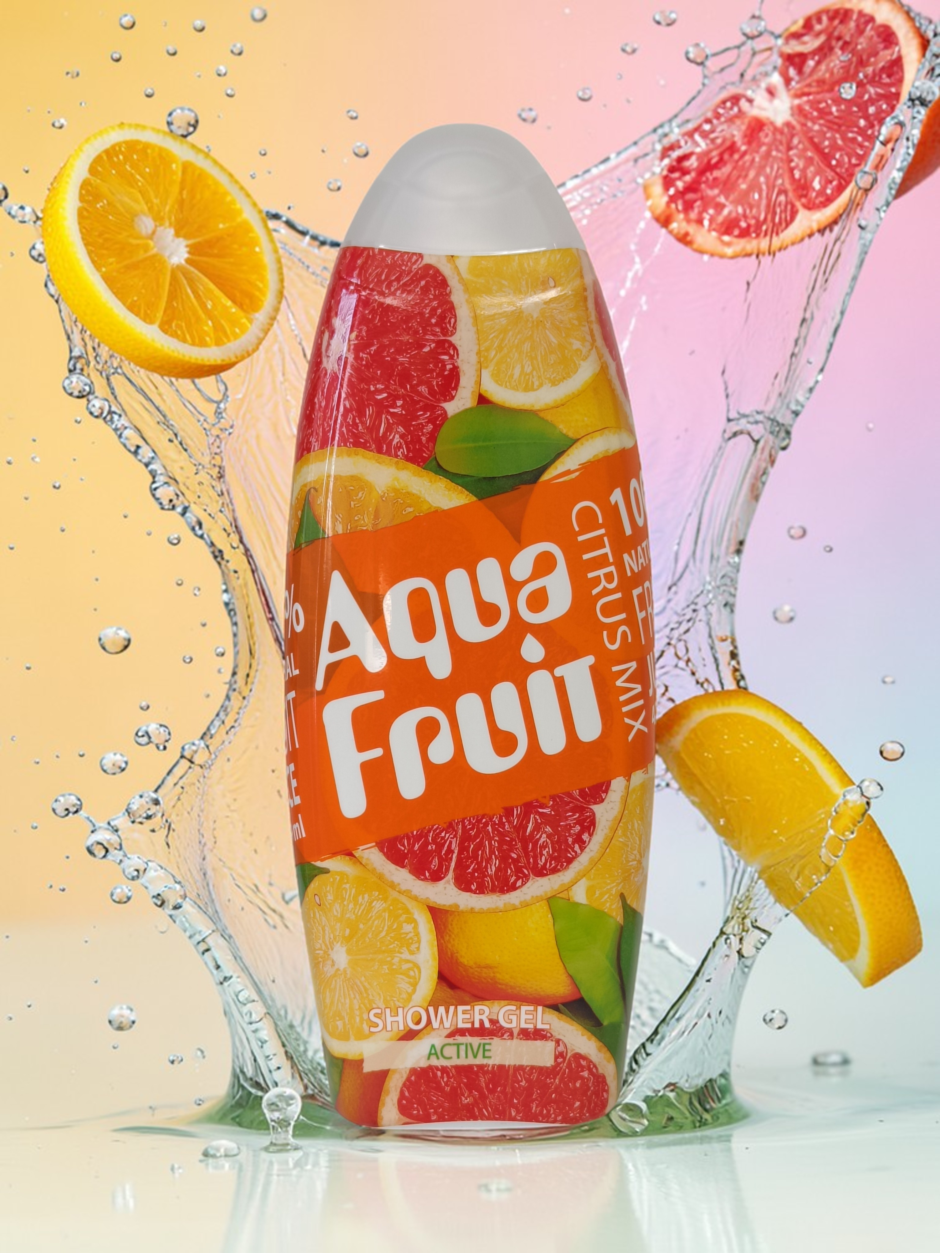 Aquafruit dush geli to‘plami “Yagodny + Citrus” 420 ml + 420 ml xp