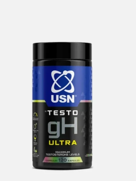 USN 19 Testo Maximum gH — Erkaklar uchun testosteron va o'sish gormonini oshiruvchi kompleks, 120 kapsula  18884