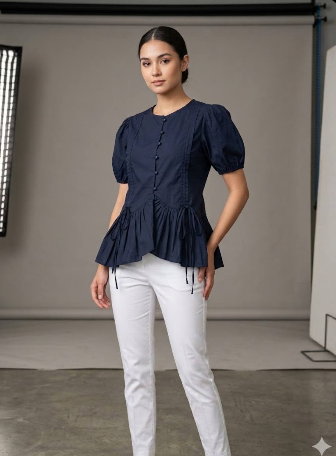 KO‘YLAK KATAKLI (SLOKLARLI) KUNDALIK BLUZA b3q28d