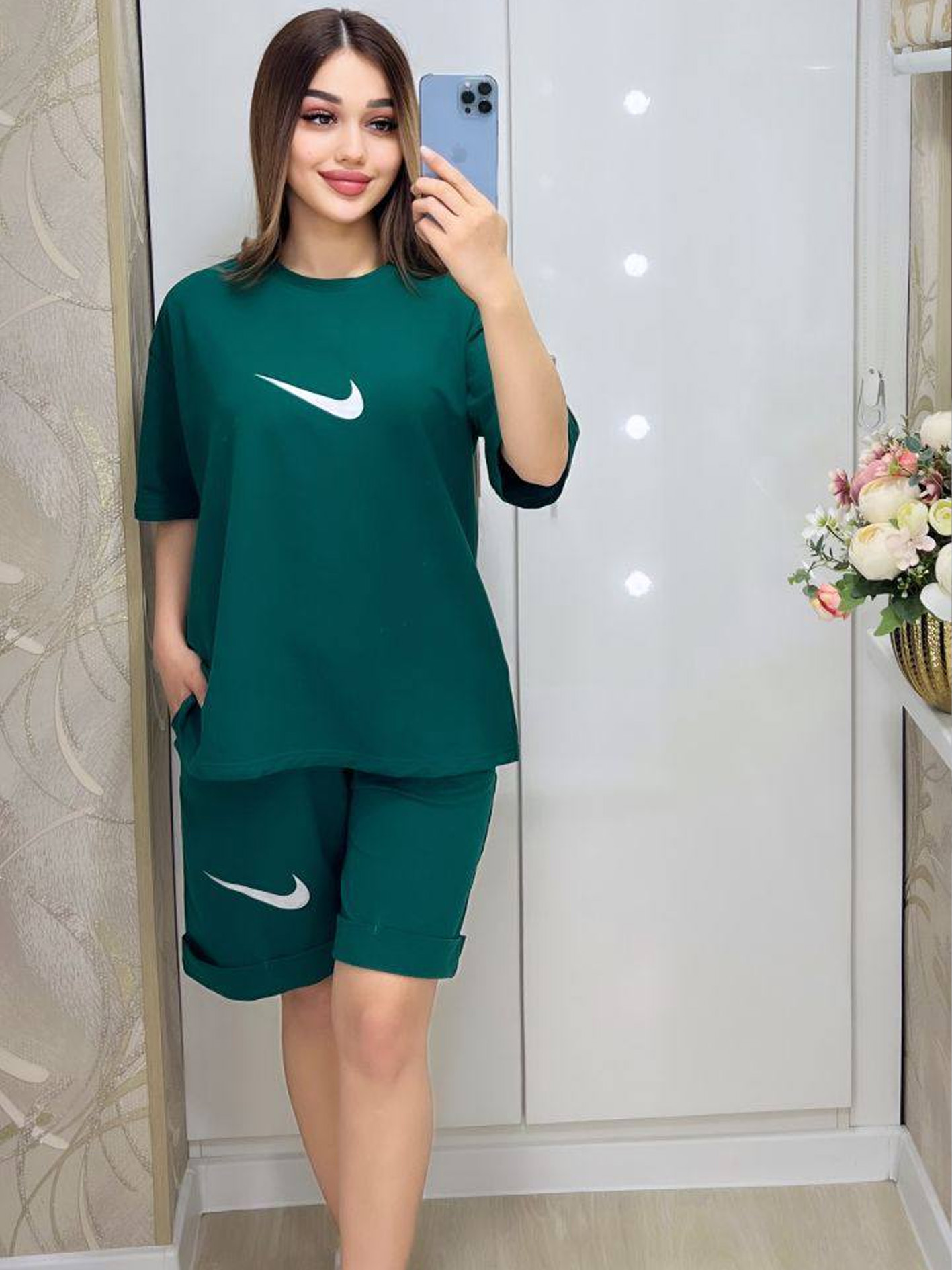 AYOLLAR UCHUN YOZGI SPORT KOSTYUM (SHORT + FUTBOLKA) b5q95d