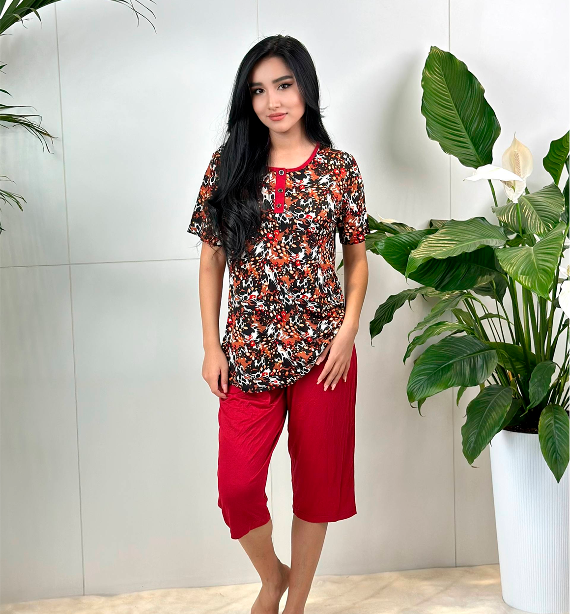 MOYRA AYOLLAR UCHUN IKKITALIK KIYIM TO‘PLAM PIJAMA b1q3b54