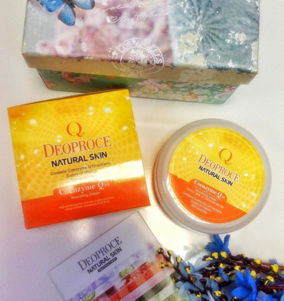 Deoproce Natural Skin Coenzyme Q10 Nourishing Cream b1q2b703d/7