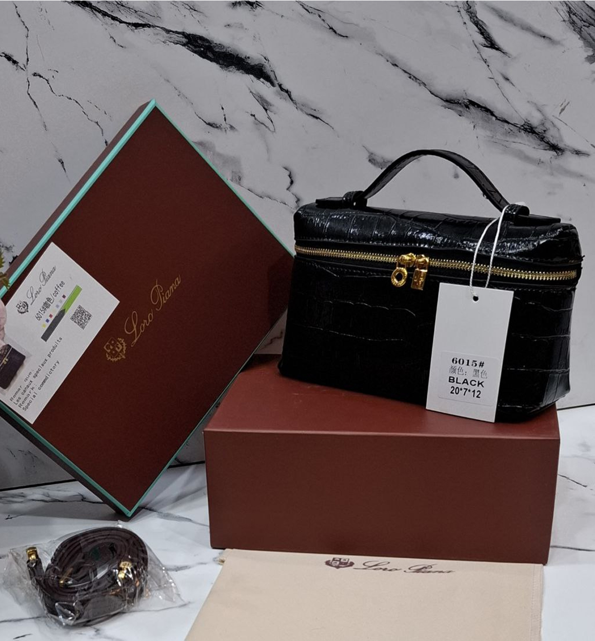 LORO PIANA ayollar sumkasi b2b2q703d