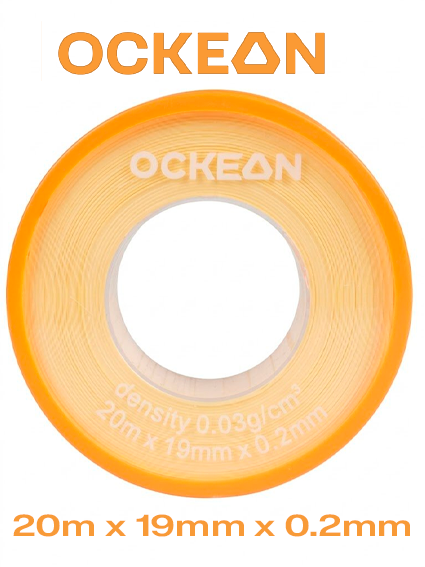 Ockean teflon tasma (FUM lenta), 20m x 19mm x 0.2mm  15533