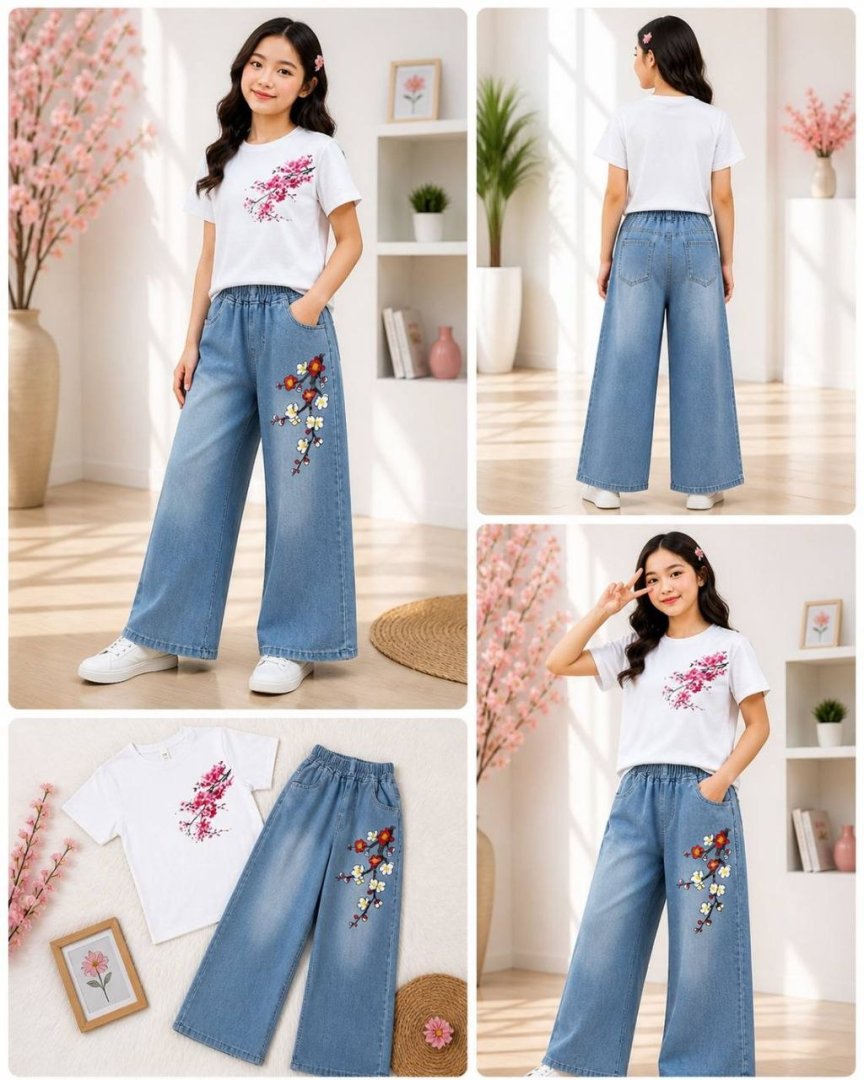 Qizlar uchun nafis "Sakura" to‘plami b11q481d