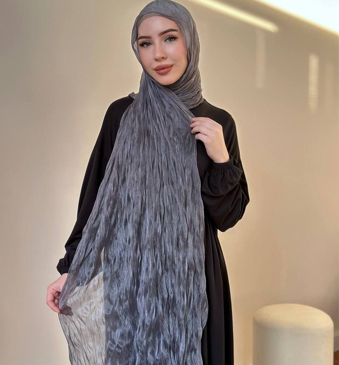 Ayollar uchun organza sharf ascq03d