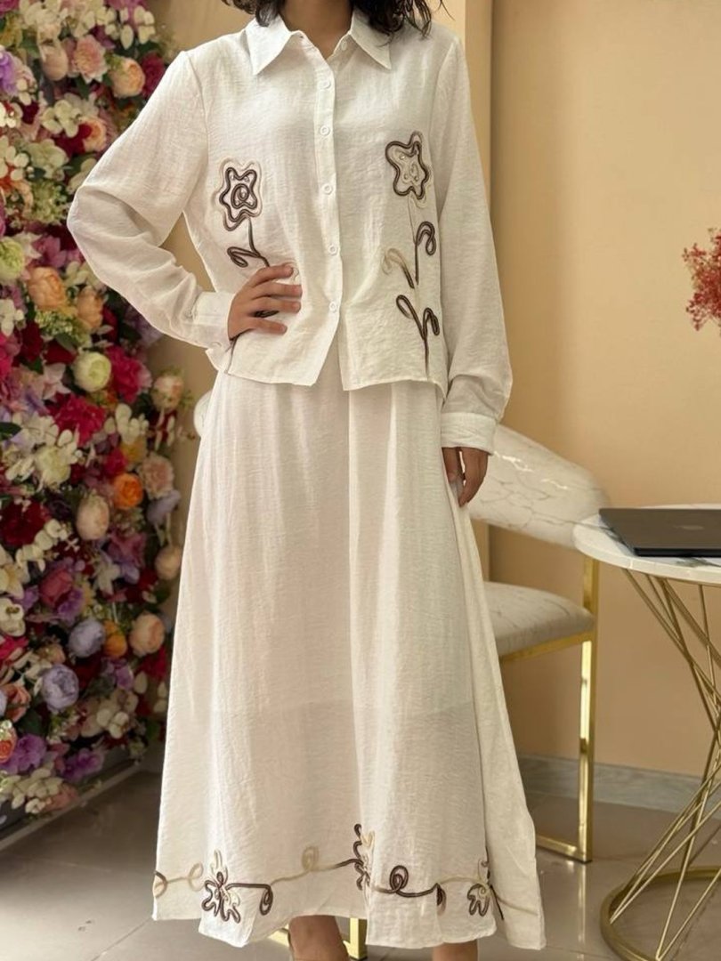 Ayollar yubka va bluza kostyumi    b.7q.142d 15366