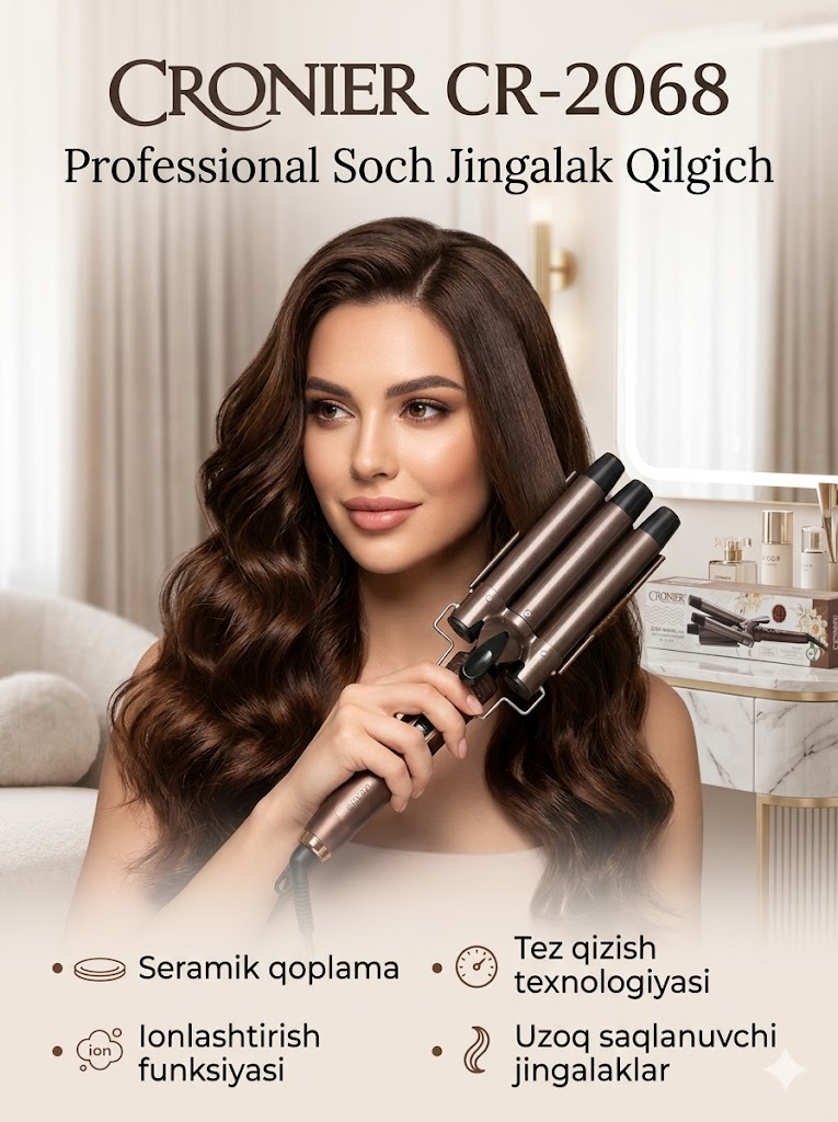 Cronier CR-2068 — Professional Soch Jingalak Qilgich al