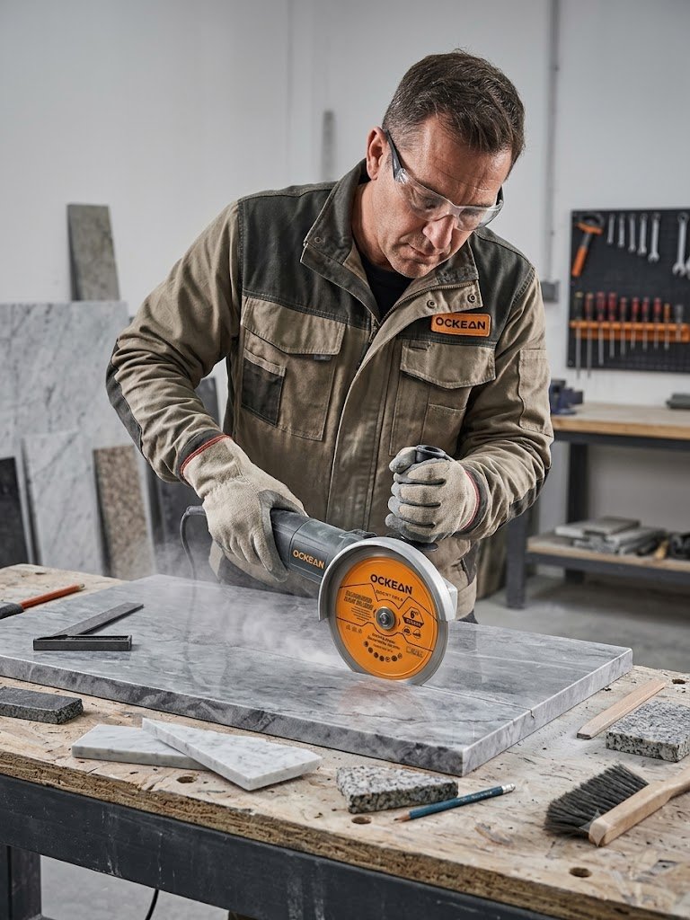 OCKEAN Professional Olmosli Arra Diski (Diamond Saw Blade)  180 mm  15167