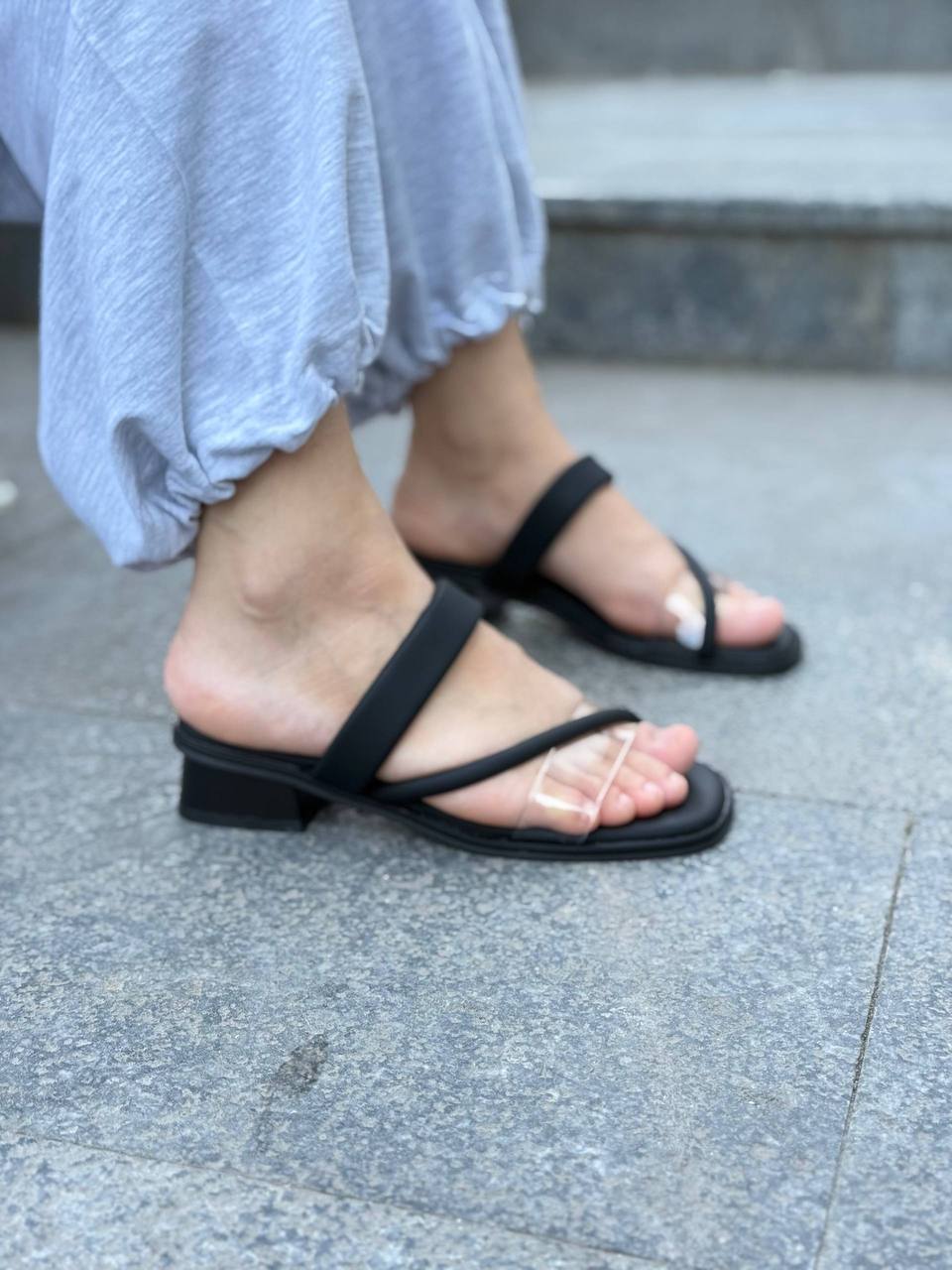Ayollar yozgi shippagi | Kross lentali charm | Past poshnali | 36-40 o'lcham  b3q2b703/6d 14512