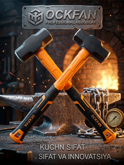 Ockean Professional Uzun Dastali Kuvalda (Sledgehammer) 4 lb – Maksimal zarb kuchi  15134