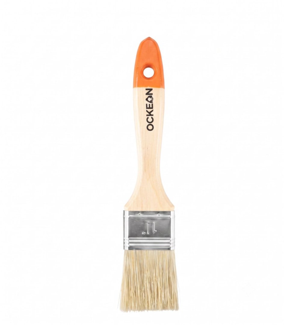 Ockean professional bo‘yoq cho‘tkasi (Flat Paint Brush) 1.5 – Yuqori aniqlikdagi pardozlash va laklash ishlari uchun