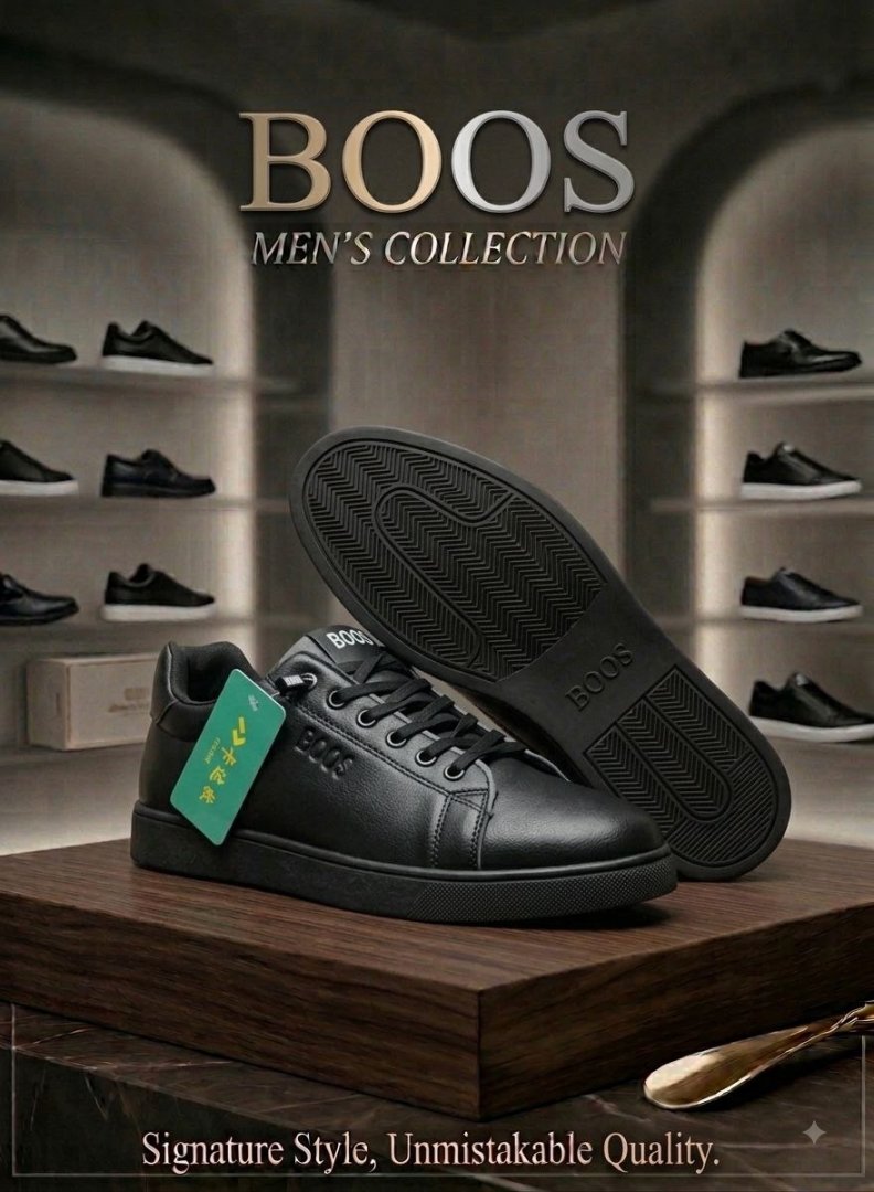 Boss Men's Collection — Erkaklar uchun charm kedy/krossovka (Made in China)   19724  b.0q.707d