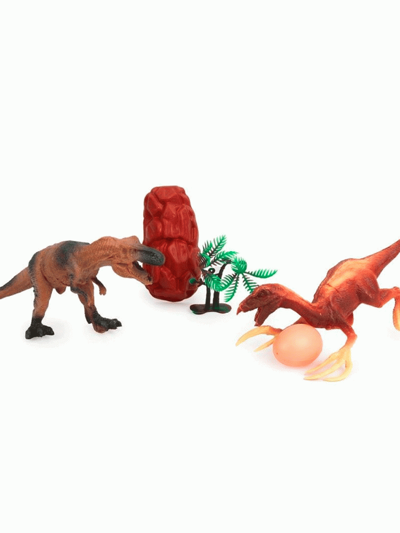 “Dinozavrlar” plastizol o‘yinchoqlar to‘plami bb669d