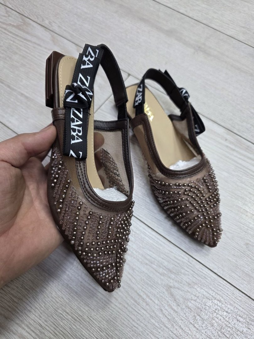 ZARA ayollar baletka tufli b0q3b7171d